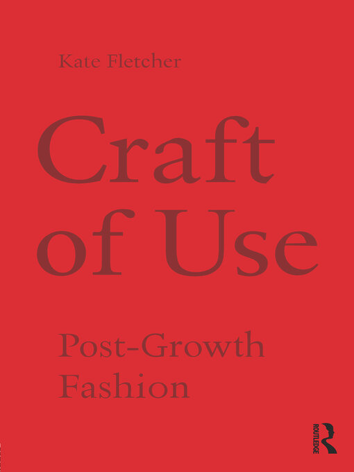 Title details for Craft of Use by Kate Fletcher - Wait list